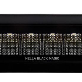 Hella Universal Black Magic 6 L.E.D. Flush Mount Mini Light Bar - Flood Beam - SMINKpower Performance Parts HELLA358176221 Hella