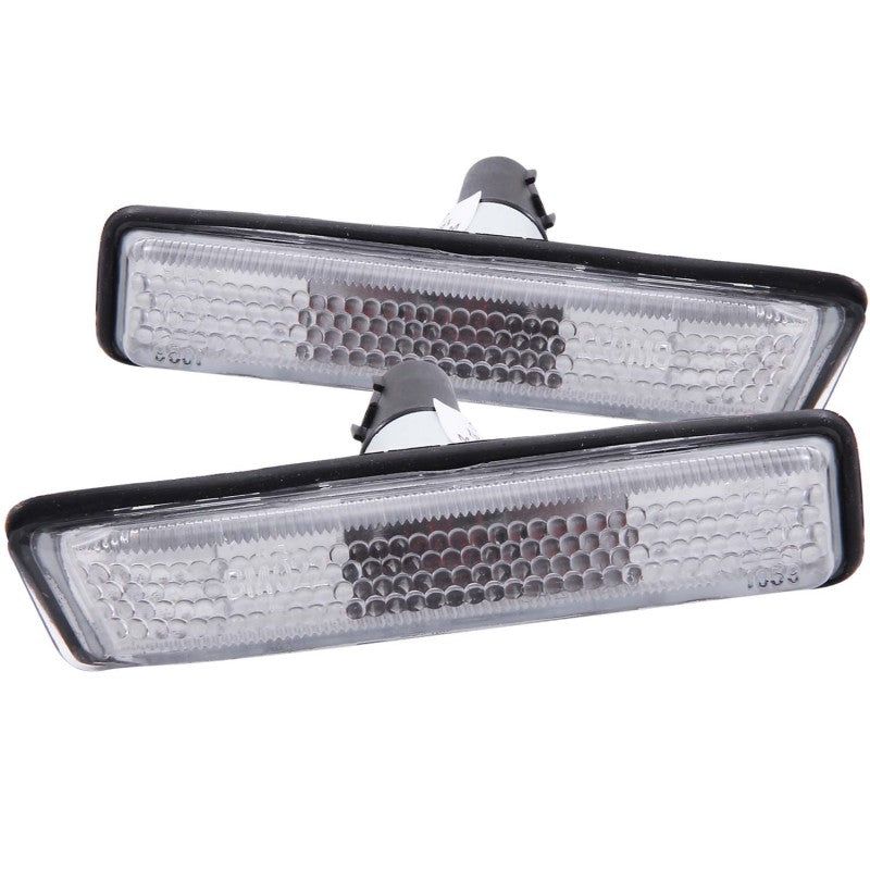 ANZO 1997-1998 BMW 3 Series Side Marker Lights Clear-Lights Corner-ANZO-ANZ511023-SMINKpower Performance Parts