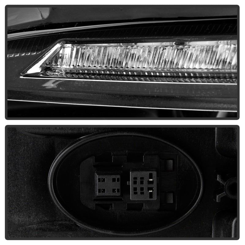 Spyder BMW 5 Series F10 11-13 Xenon/HID AFS Projector Headlights - Black PRO-YD-BMWF10HIDAFS-SEQ-BK - SMINKpower Performance Parts SPY5088208 SPYDER