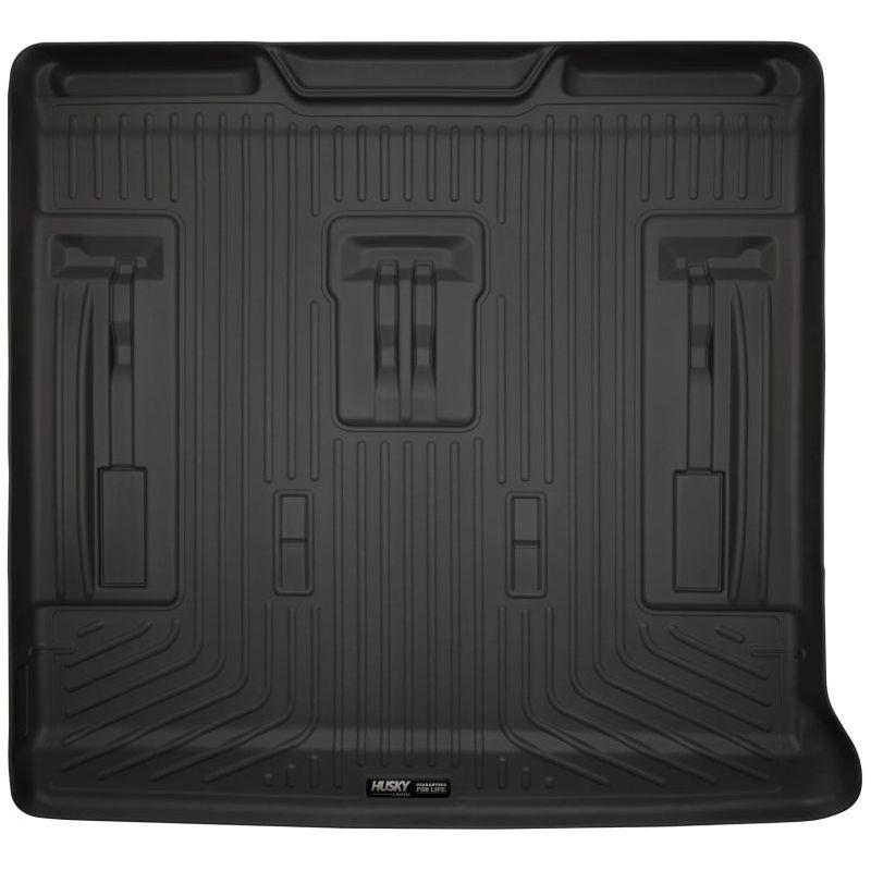 Husky Liners 07-13 GM Escalade/Suburban/Yukon WeatherBeater Black Rear Cargo Liners-Floor Mats - Rubber-Husky Liners-HSL28251-SMINKpower Performance Parts