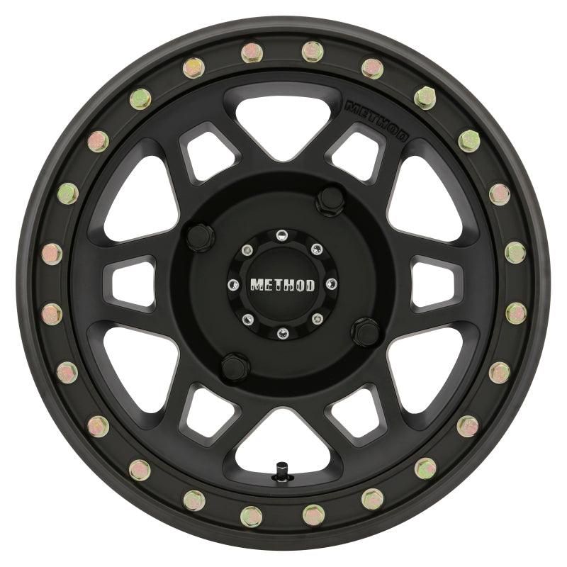 Method MR405 UTV Beadlock 15x7 / 5+2/38mm Offset / 4x136 / 106mm CB Matte Black Wheel - SMINKpower Performance Parts MRWMR40557047552B Method Wheels