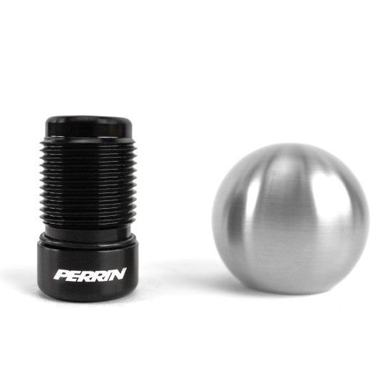 Perrin 15-22 Subaru WRX 2.0in. SS Ball Shift Knob (w/Rattle Fix) - Brushed-Shift Knobs-Perrin Performance-PERPSP-INR-132-3-SMINKpower Performance Parts