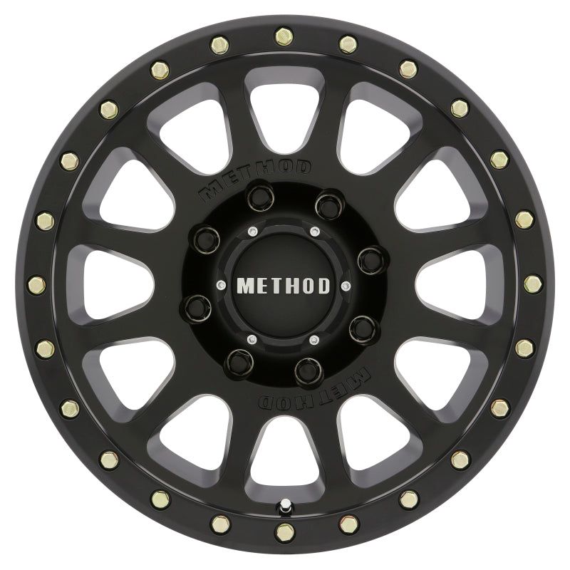 Method MR305 NV HD 18x9 +18mm Offset 8x180 130.81mm CB Matte Black Wheel-Wheels - Cast-Method Wheels-MRWMR30589088518H-SMINKpower Performance Parts