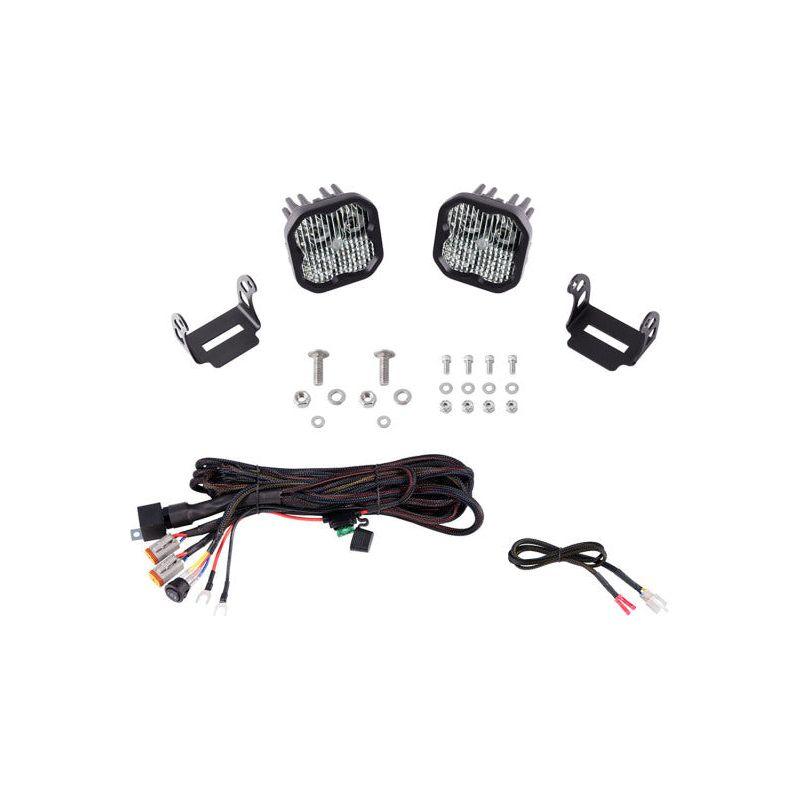 Diode Dynamics 2021 Ford Bronco SS3 LED Ditch Light Kit - Pro White Combo - SMINKpower Performance Parts DIODD7186 Diode Dynamics