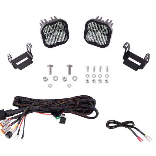 Diode Dynamics 2021 Ford Bronco Sport SS3 LED Ditch Light Kit - White Combo - SMINKpower Performance Parts DIODD7184 Diode Dynamics