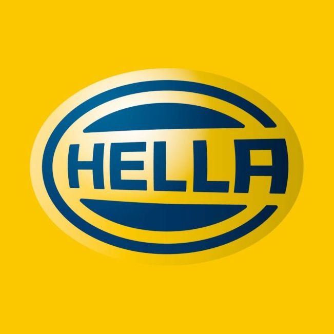 Hella 500 LED Driving Lamp 6in Amber Cover - SMINKpower Performance Parts HELLA358116991 Hella