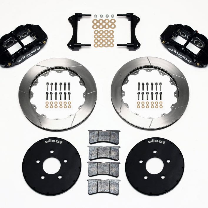 Wilwood Narrow Superlite 6R Front Hat Kit 12.88in 1994-2004 Mustang - SMINKpower Performance Parts WIL140-9107 Wilwood