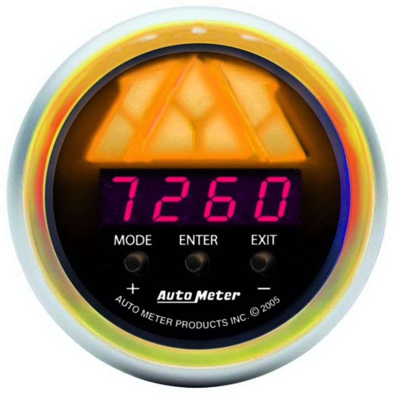 Autometer Sport-Comp 52mm 0-15k RPM Digital Pro Shift System Shift Light Level 1-Gauges-AutoMeter-ATM3387-SMINKpower Performance Parts