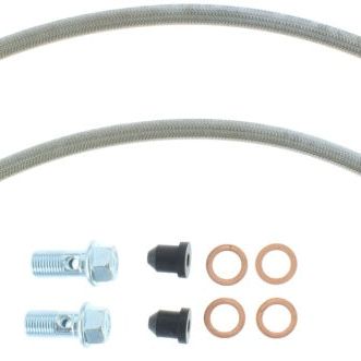 StopTech 93-02 Chevrolet Camaro / Pontiac Firebird Stainless Steel Front Brake Line Kit-Brake Line Kits-Stoptech-STO950.62001-SMINKpower Performance Parts