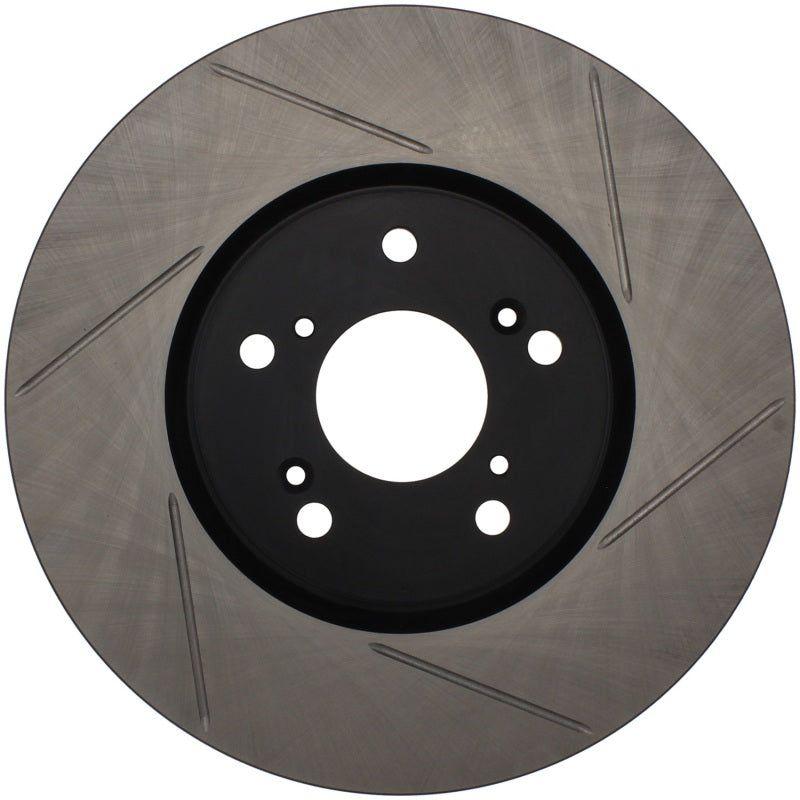 StopTech Power Slot Slotted 04-08 Accura TL (Brembo Caliper) Front Right Rotor-Brake Rotors - Slotted-Stoptech-STO126.40062SR-SMINKpower Performance Parts