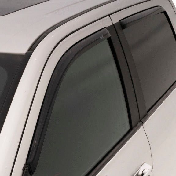 AVS 2018+ Volkswagen Atlas Ventvisor Front & Rear Window Deflectors 4pc - Smoke-Wind Deflectors-AVS-AVS194998-SMINKpower Performance Parts