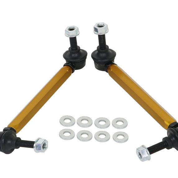 Whiteline Universal Swaybar Link Kit-Heavy Duty Adjustable 10mm Ball Joint-Sway Bar Endlinks-Whiteline-WHLKLC140-235-SMINKpower Performance Parts