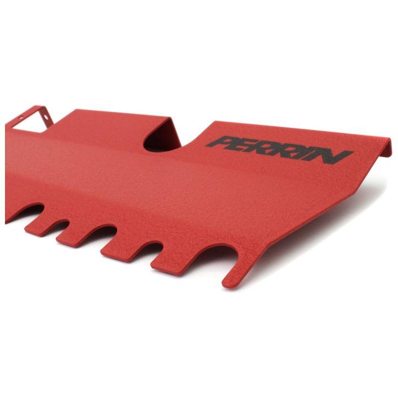 Perrin 15-21 WRX/STI Radiator Shroud (Without OEM Intake Scoop) - Red - SMINKpower Performance Parts PERPSP-ENG-512-2RD Perrin Performance
