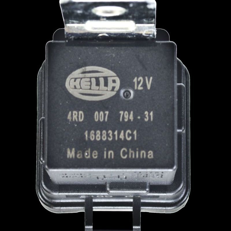 Hella 12V 20/40 Amp SPDT RES Relay with Weatherproof Bracket - Single - SMINKpower Performance Parts HELLA007794311 Hella