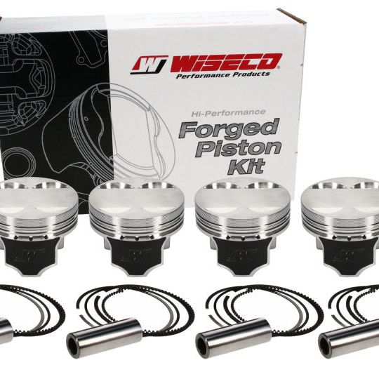 Wiseco Honda / Acura B series Flat Top 10.5:1 Piston Shelf Stock Kit - SMINKpower Performance Parts WISK623M845 Wiseco