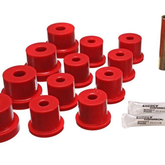 Energy Suspension Nova Mono Leaf Spring Bushings - Red-Bushing Kits-Energy Suspension-ENG3.2122R-SMINKpower Performance Parts