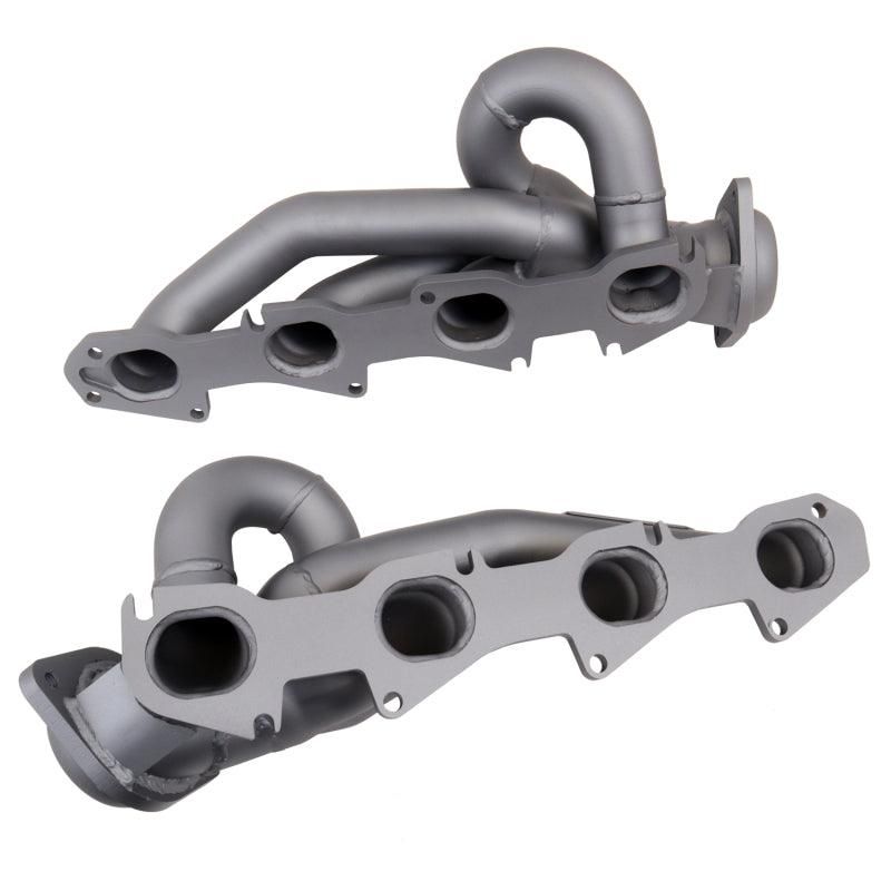 BBK 14-18 GM Truck 5.3/6.2 1 3/4in Shorty Tuned Length Headers - Titanium Ceramic - SMINKpower Performance Parts BBK4047 BBK