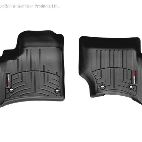 WeatherTech 03-10 Porsche Cayenne Front FloorLiner - Black - SMINKpower Performance Parts WET440451 WeatherTech