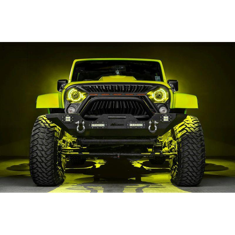 Oracle Oculus 7in ColorSHIFT Bi-LED Projector Headlights for Jeep Wrangler JK - SMINKpower Performance Parts ORL5876-335 ORACLE Lighting