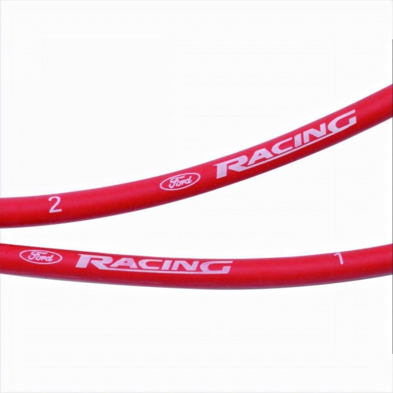 Ford Racing 9mm Spark Plug Wire Sets - Red-Spark Plug Wire Sets-Ford Racing-FRPM-12259-R301-SMINKpower Performance Parts