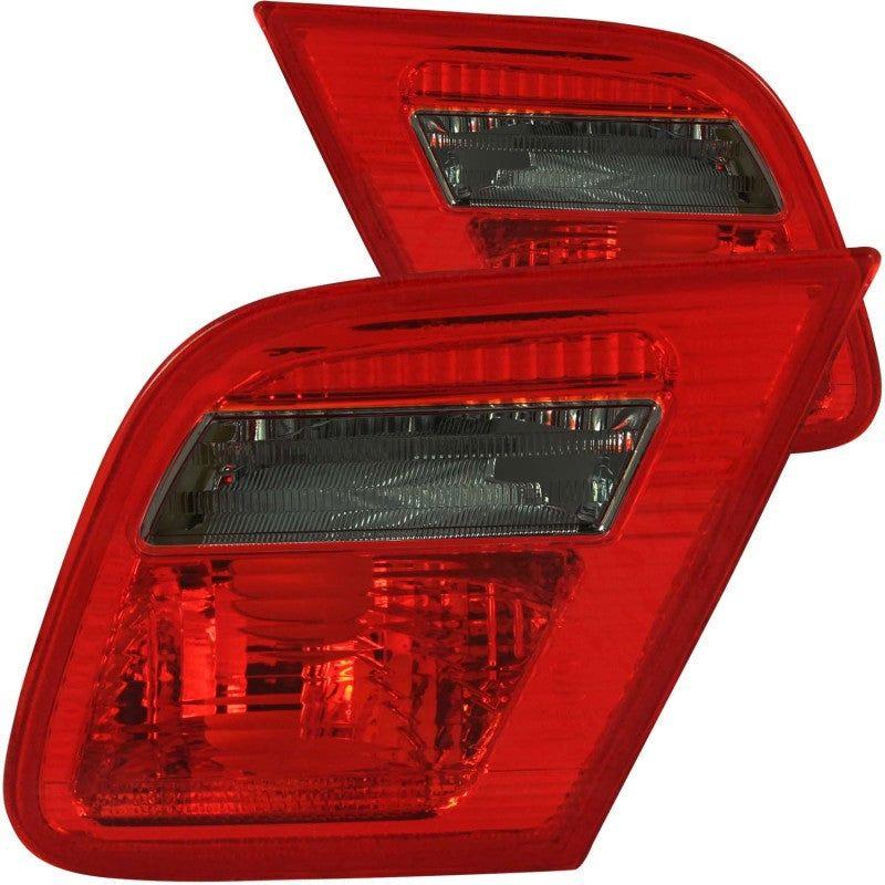 ANZO 2000-2003 BMW 3 Series E46 Taillights Red/Smoke - Inner-Tail Lights-ANZO-ANZ221201-SMINKpower Performance Parts