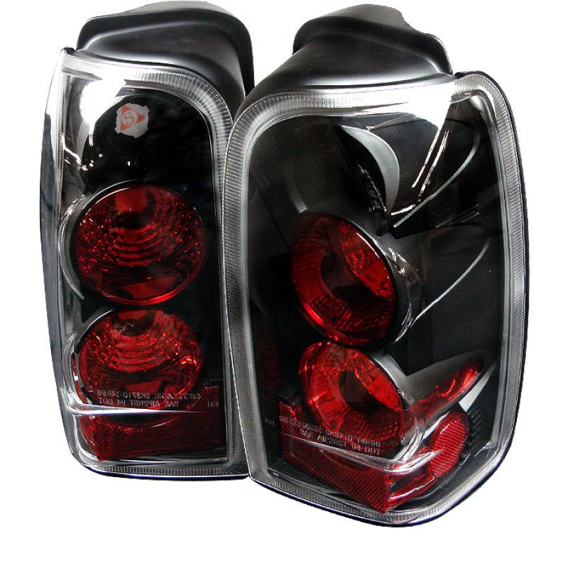 Spyder Toyota 4 Runner 96-02 Euro Style Tail Lights Black ALT-YD-T4R96-BK-Tail Lights-SPYDER-SPY5007292-SMINKpower Performance Parts