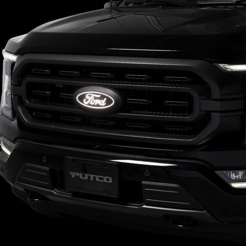 Putco 15-17 Ford F-150 Front Luminix Ford LED Emblem - Fits bar Style Grillee-Light Bars & Cubes-Putco-PUT92601-SMINKpower Performance Parts