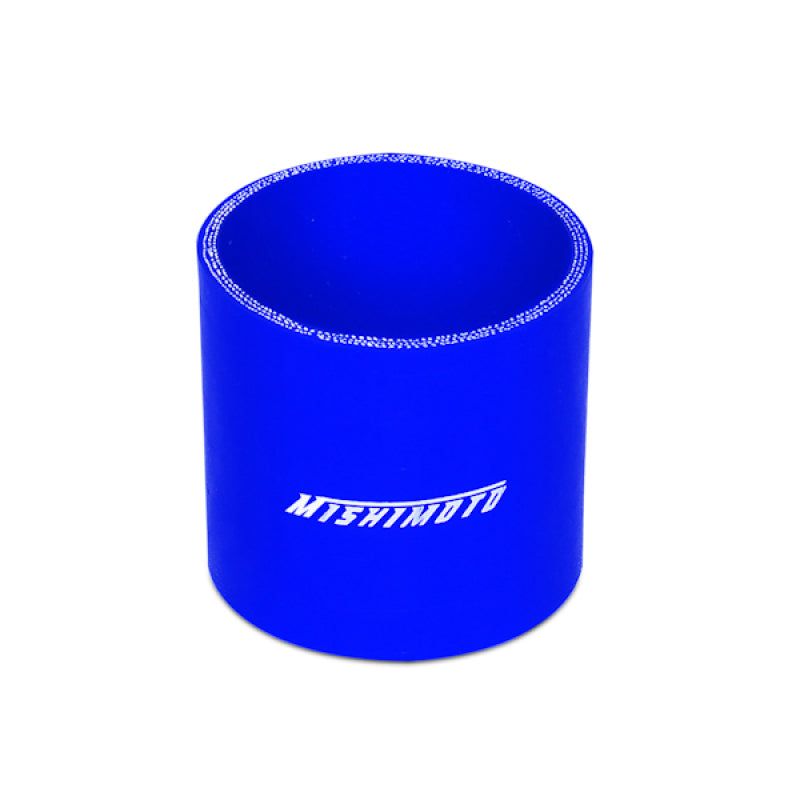 Mishimoto 3.0 Inch Blue Straight Coupler-Silicone Couplers & Hoses-Mishimoto-MISMMCP-30SBL-SMINKpower Performance Parts