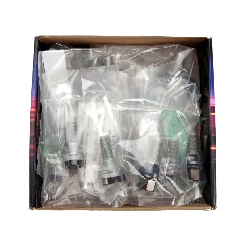 McGard 5 Lug Hex Install Kit w/Locks (Cone Seat Bolt) M14X1.25 / 17mm Hex / 27.5mm Shank L. - Black - SMINKpower Performance Parts MCG67226BK McGard