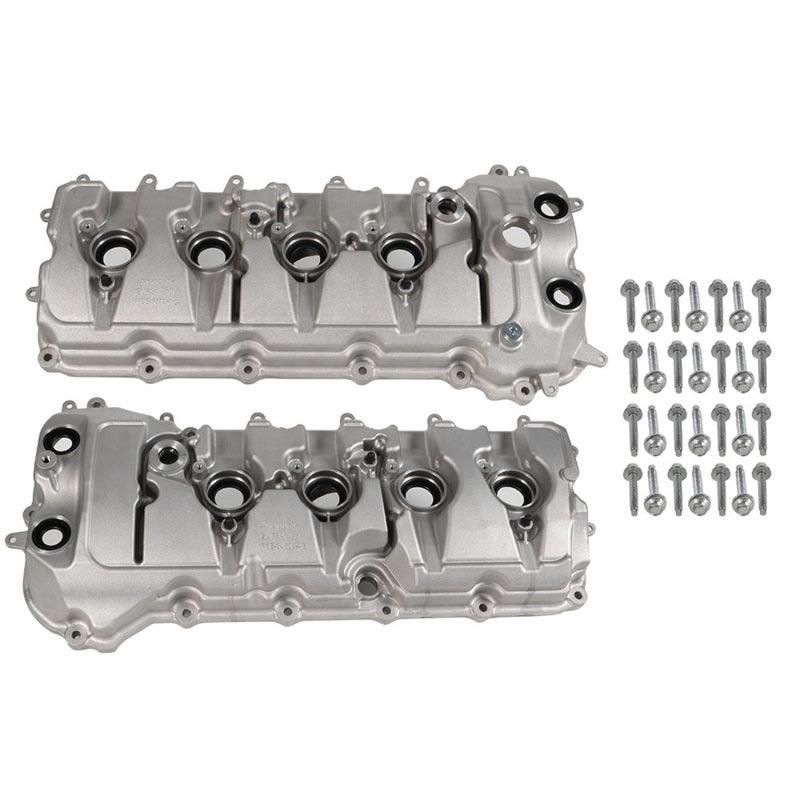 Ford Racing 5.0L / 5.2L Aluminum Cam Cover - Pair - SMINKpower Performance Parts FRPM-6067-M52S Ford Racing