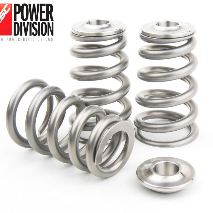 GSC P-D Toyota 2JZ-GTE Single Conical Valve Spring and Ti Retainer Kit-Valve Springs, Retainers-GSC Power Division-GSC5066-SMINKpower Performance Parts