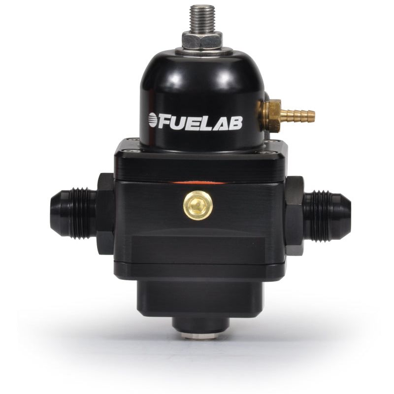 Fuelab 529 Electronic EFI Adjustable FPR (1) -6AN In (1) -6AN Return - Black-Fuel Pressure Regulators-Fuelab-FLB52901-1-SMINKpower Performance Parts