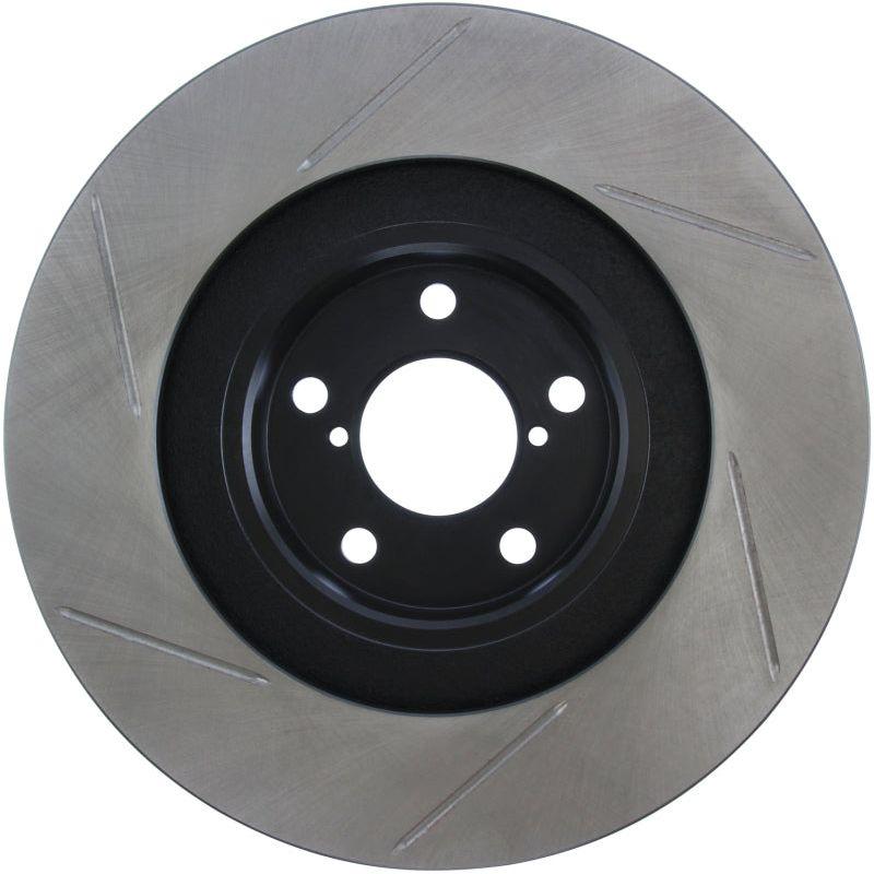 StopTech Power Slot 02-10 WRX Front Left Sportstop Slotted Rotor-Brake Rotors - Slotted-Stoptech-STO126.47018SL-SMINKpower Performance Parts