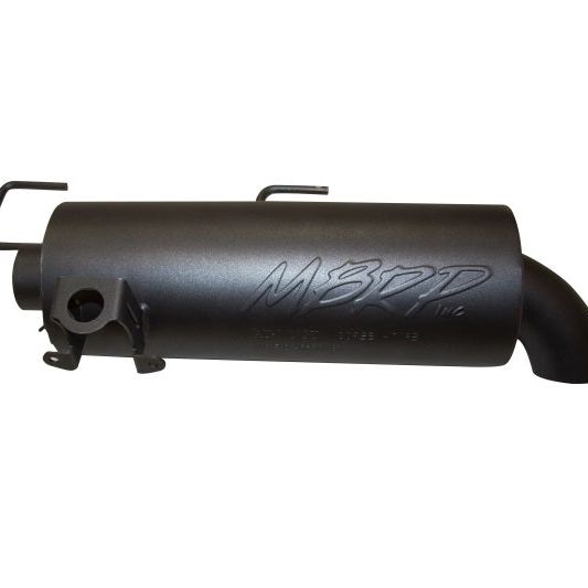 MBRP 09-16 Polaris Sportsman 850 (All Models) Slip-On Exhaust System w/Performance Muffler - SMINKpower Performance Parts MBRPAT-8511P MBRP