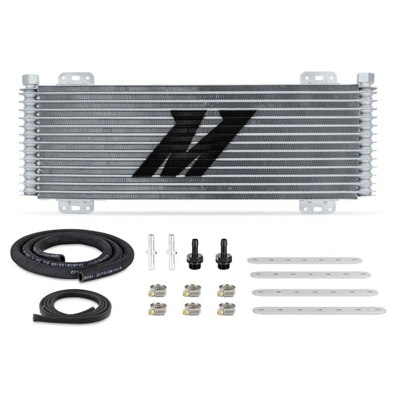 Mishimoto 13-Row Stacked Plate Transmission Cooler - Silver - SMINKpower Performance Parts MISMMTC-SP-13SL Mishimoto