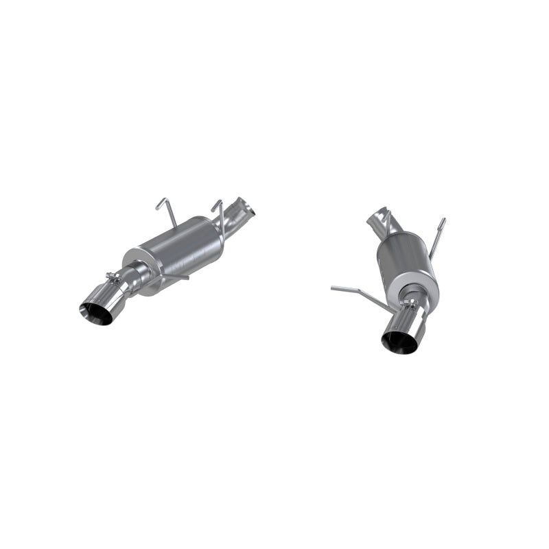 MBRP 11-14 Ford Mustang GT 5.0 3in Dual Muffler Axle Back Split Rear Alum Exhaust System-Axle Back-MBRP-MBRPS7225AL-SMINKpower Performance Parts