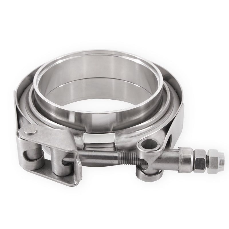 Mishimoto Stainless Steel V-Band Clamp 2.5in. (63.5mm)-Clamps-Mishimoto-MISMMCLAMP-VS-25-SMINKpower Performance Parts