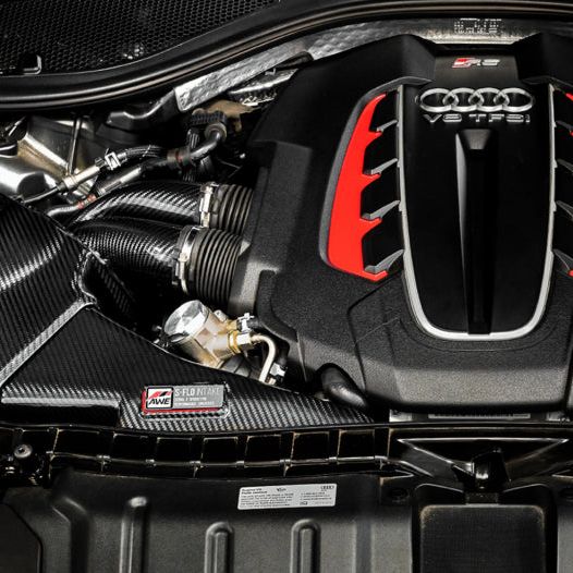 AWE Tuning Audi C7 S6 / S7 4.0T S-FLO Carbon Intake V2-Cold Air Intakes-AWE Tuning-AWE2660-15020-SMINKpower Performance Parts