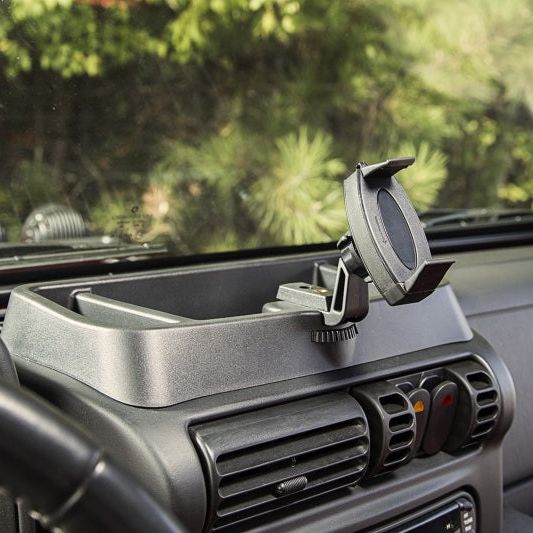 Rugged Ridge Dash Multi-Mount W/Phone Holder 97-06 Jeep Wrangler-Dash & Interior Trim-Rugged Ridge-RUG13551.19-SMINKpower Performance Parts