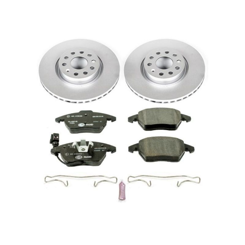 Power Stop 06-13 Audi A3 Front Euro-Stop Brake Kit - SMINKpower Performance Parts PSBESK2259 PowerStop
