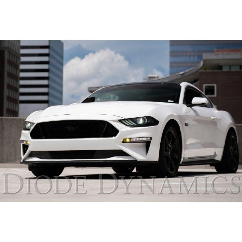 Diode Dynamics Elite Series Combination Fog Lamp for 18-21 Ford Mustang - Cool - White (Pair) - SMINKpower Performance Parts DIODD5132 Diode Dynamics