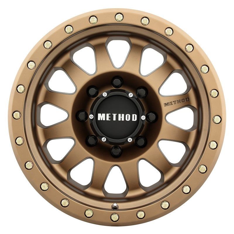Method MR304 Double Standard 17x8.5 0mm Offset 8x170 130.81mm CB Method Bronze Wheel-Wheels - Cast-Method Wheels-MRWMR30478587900-SMINKpower Performance Parts