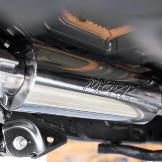 MBRP 18-20 Jeep Wrangler JL 2.5in Single Rear Exit Cat Back Exhaust - T304-Catback-MBRP-MBRPS5533304-SMINKpower Performance Parts