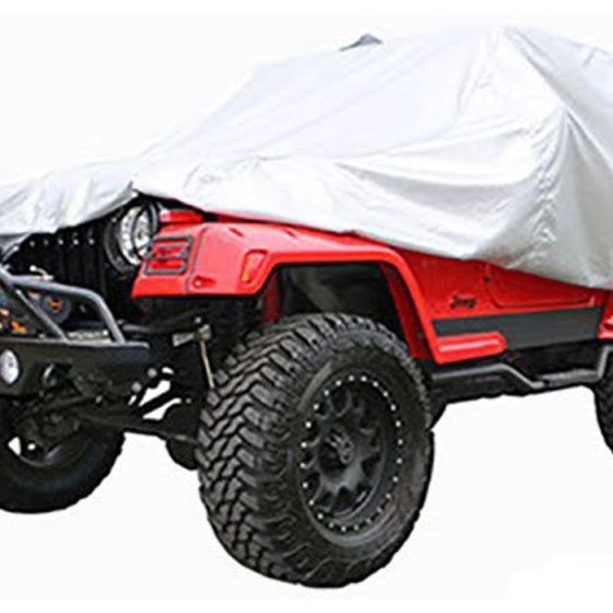 Rampage 1976-1983 Jeep CJ5 Car Cover 4 Layer - Grey - SMINKpower Performance Parts RAM2201R Rampage