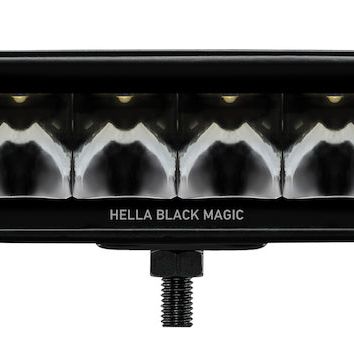 Hella Universal Black Magic 6 L.E.D. Mini Light Bar - Spot Beam - SMINKpower Performance Parts HELLA358176211 Hella