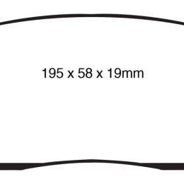 EBC 09-11 Dodge Ram 2500 Pick-up 5.7 2WD/4WD Greenstuff Rear Brake Pads-Brake Pads - Performance-EBC-EBCDP61848-SMINKpower Performance Parts