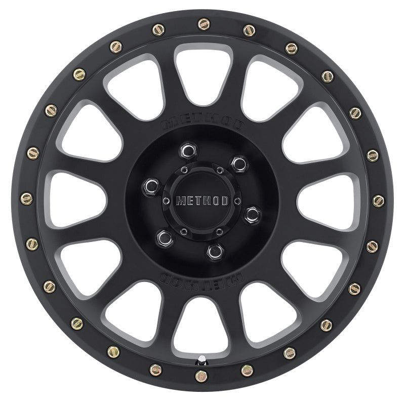 Method MR305 NV 16x8 0mm Offset 6x5.5 108mm CB Matte Black Wheel-Wheels - Cast-Method Wheels-MRWMR30568060500-SMINKpower Performance Parts