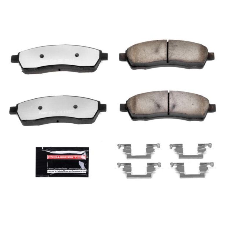 Power Stop 00-05 Ford Excursion Rear Z36 Truck & Tow Brake Pads w/Hardware - SMINKpower Performance Parts PSBZ36-757 PowerStop