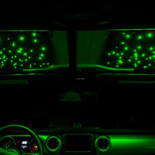 Oracle StarLINER Fiber Optic Hardtop Headliner for Wrangler JL/Gladiator JT - ColorSHIFT - SMINKpower Performance Parts ORL5872-333 ORACLE Lighting