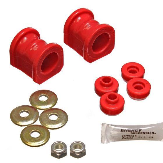 Energy Suspension 91-94-Nissan Sentra/NX1600/2000 Red 27mm Front Sway Bar Frame Bushings (Sway bar e-Bushing Kits-Energy Suspension-ENG7.5115R-SMINKpower Performance Parts